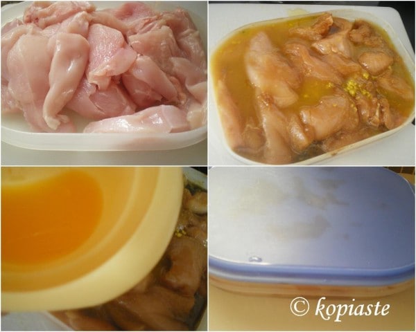 Collage Chicken Teriyaki