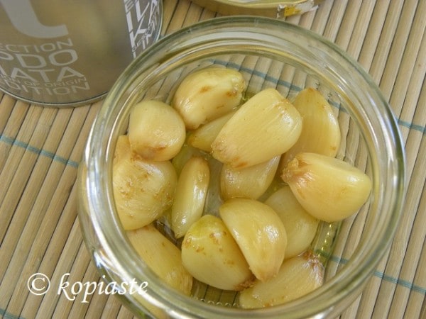 Roasted garlic
