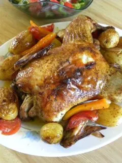 Κοτόπουλο ψητό στο φούρνο εικόνα
