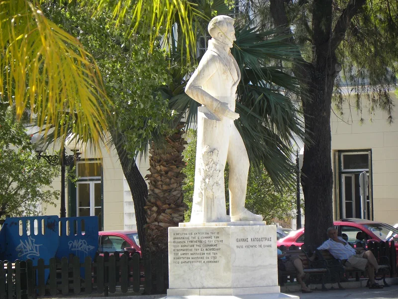Άγαλμα του Καποδίστρια στο Ναύπλιο εικόνα