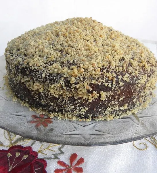 Καρυδόπιτα με Γλάσο Καρυδιού