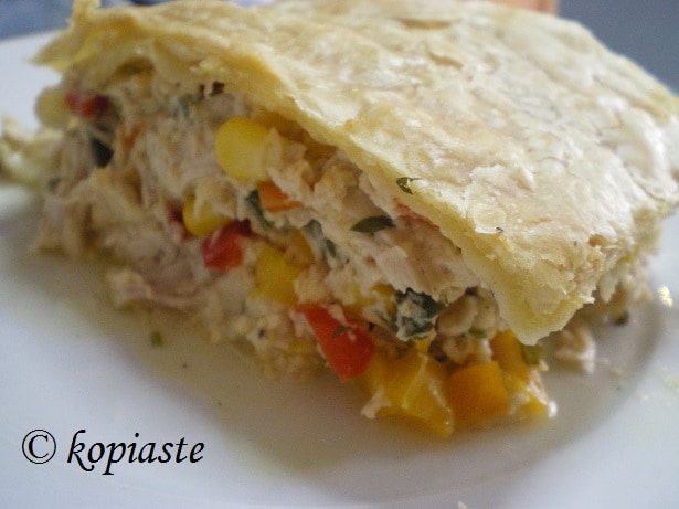 Kotopita with Puff Pastry