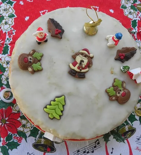 Παραδοσιακό Χριστουγεννιάτικο Κέικ