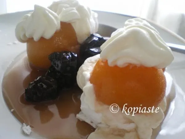 Apricots (caramelized)