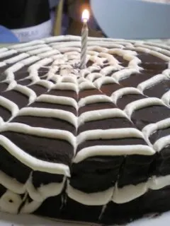 τούρτα σοκολάτας ιστός φωτογραφία
