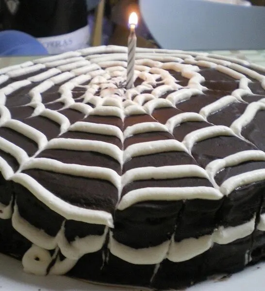 Τούρτα Σοκολάτας Ιστός Αράχνης