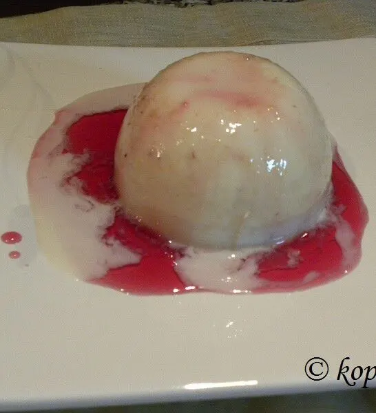 Πανακότα με Γάλα Καρύδας