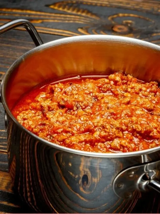 Σάλτσα κιμά για Μακαρόνια με Κιμά