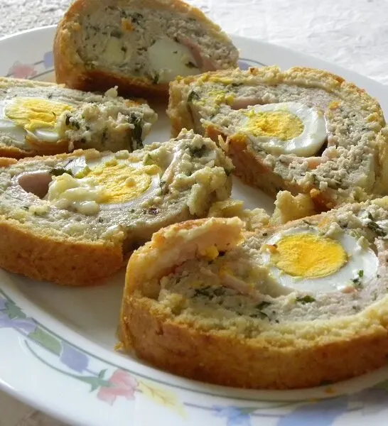 Ρολό Κιμά με Φύλλο Κουρού