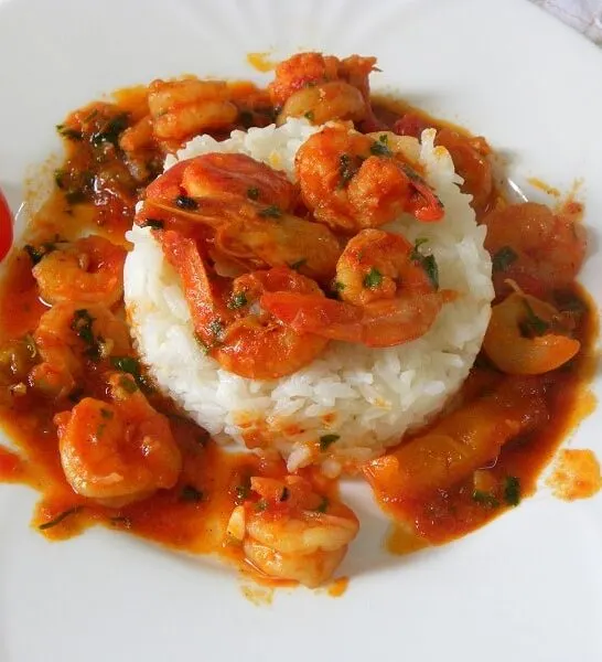 Γαρίδες Σαγανάκι με Λικέρ Μαστίχας