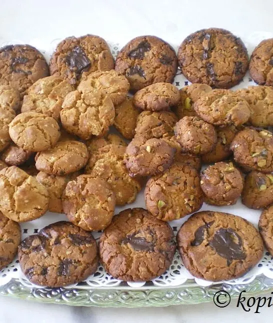 Κούκις με Σοκολάτα, Παστέλι και Φυστικοβούτυρο- Λακωνία μέρος ΙΙ