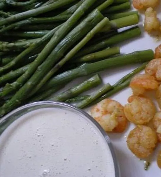 Ρεβιθοκεφτέδες με Γαρίδες και Σπαράγγια