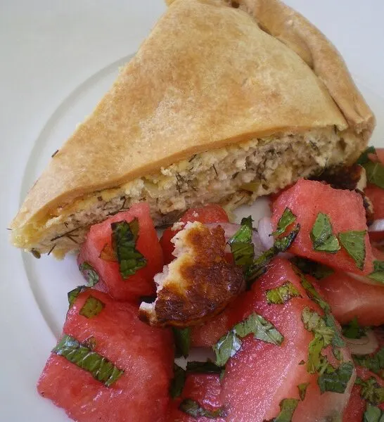 Τυρόπιτα με Μάραθο και Μαραθοπιτάκια