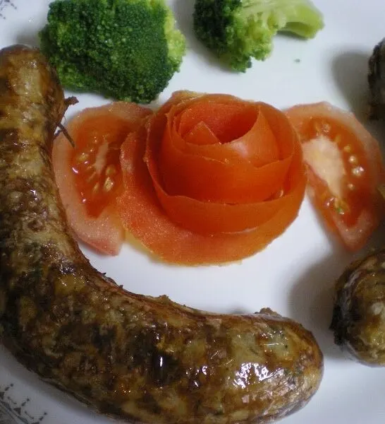 Πομπάρι (Κυπριακό Λουκάνικο με Ρύζι)