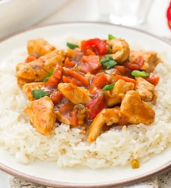 Γαλοπούλα με Γλυκόξινη Σάλτσα