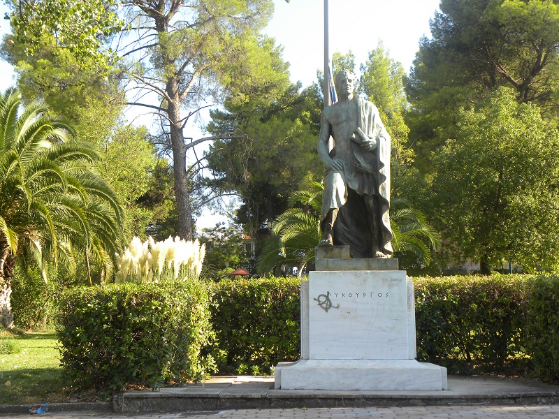 Το άγαλμα του Λυκούργου εικόνα