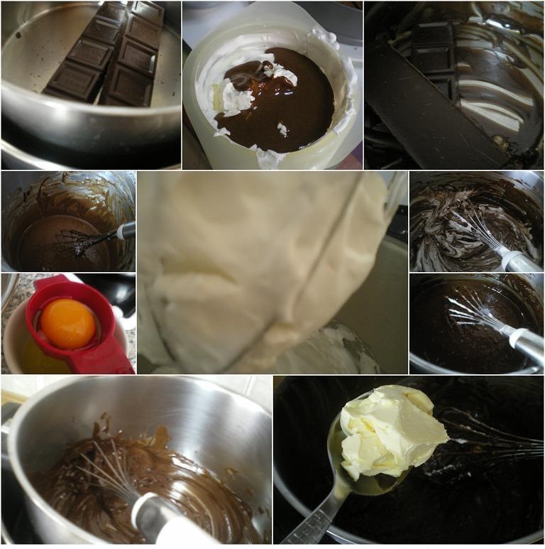 Πώς έφτιαξα τη σοκολατένια γέμιση εικόνα
