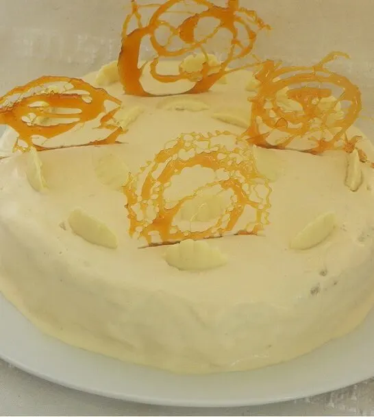 Τούρτα Καραμέλας με Κρέμα Τυριού