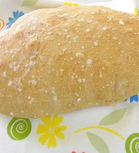 Ψωμί Τσιαπάτα, χωρίς ζύμωμα και Ντιπ από Πιπεριές Φλωρίνης