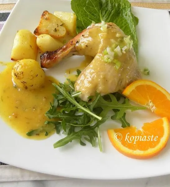 Κοτόπουλο Πορτοκαλάτο και δώρο ακόμη μια Μαγειρική μου