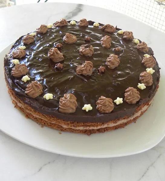 Τούρτα Μόκα Σοκολάτας Μαρς για τη Γιορτή της Μητέρας