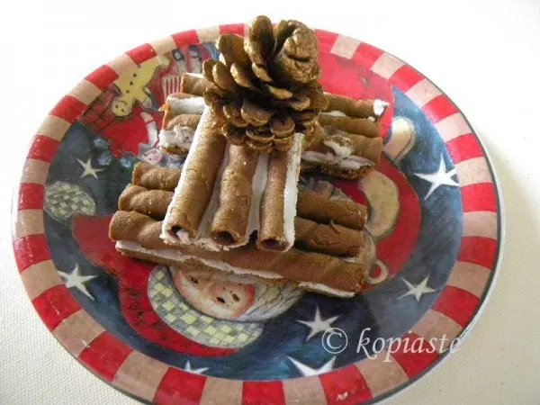 Gingerbread Cigar Cookies