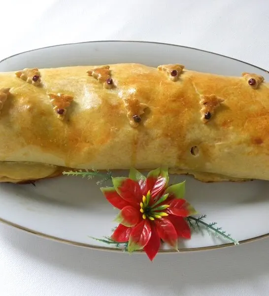 Ρολό Γαλοπούλας με Σπιτικό Φύλλο