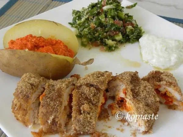 Chicken Kiev my style