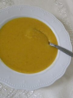 Σούπα Φάβας με Γλυκοκολοκύθα εικόνα