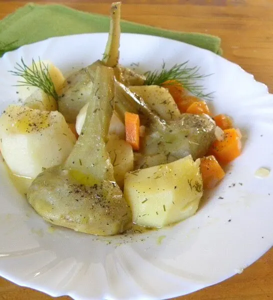 Αγκινάρες αλά Πολίτα