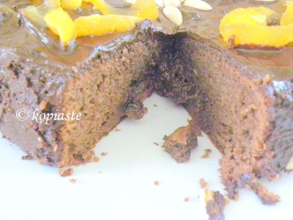 Reine de Saba avec Glaçage au Chocolat