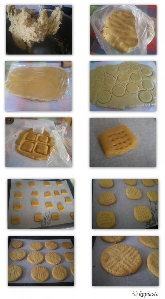 Collage Peanut Butter Cookies