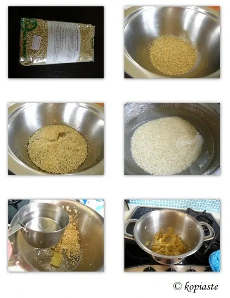 Collage How to cook Quinoa