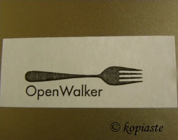 Open walker badge