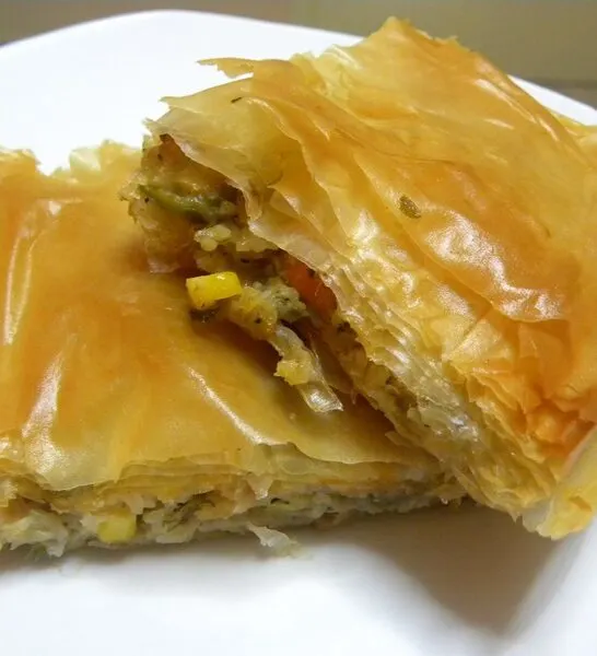 Ψαρόπιτα (με περισσεύματα)