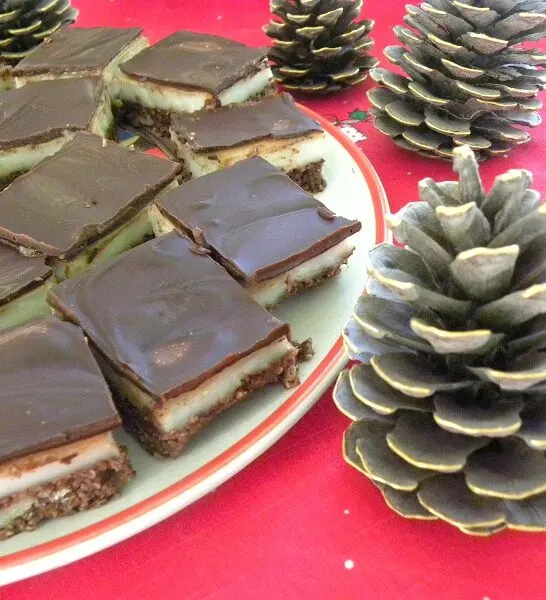 Σοκολατένιες Μπάρες Νανάιμο Με Σαλέπι (χωρίς αυγά)