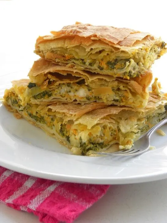 Κολοκυθόπιτα με Σπανάκι