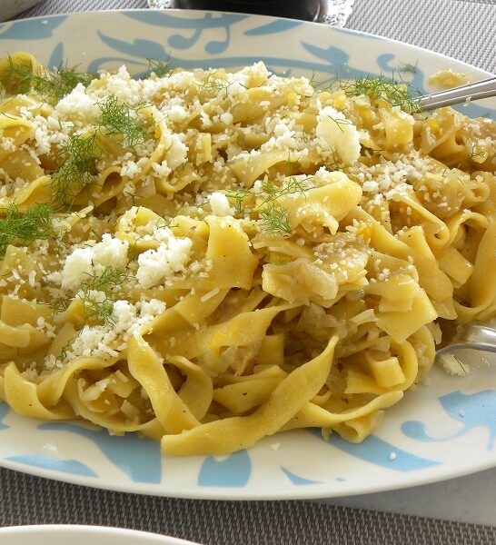 Λάχανο με Χυλοπίτες (Κάποστας Τέστα)