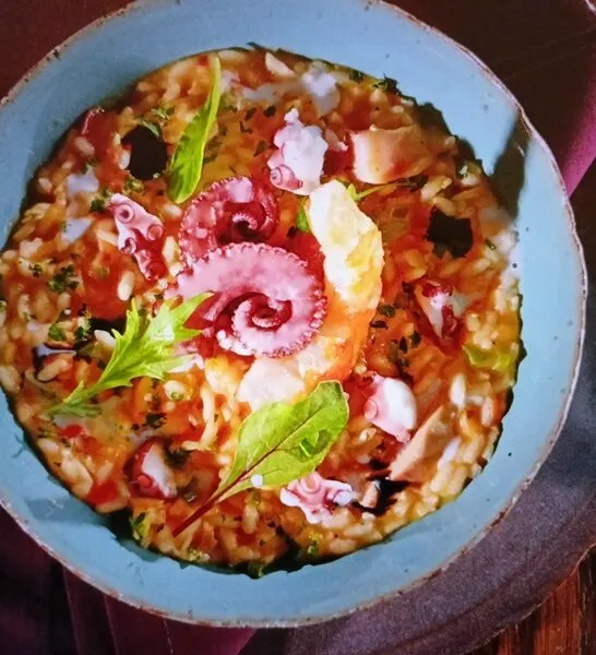 Χταπόδι Ριζότο