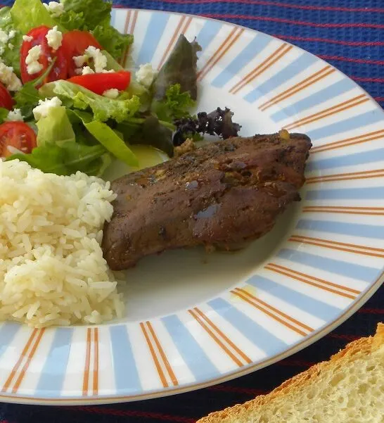 Ψητό Συκώτι Μοσχαρίσιο Λεμονάτο