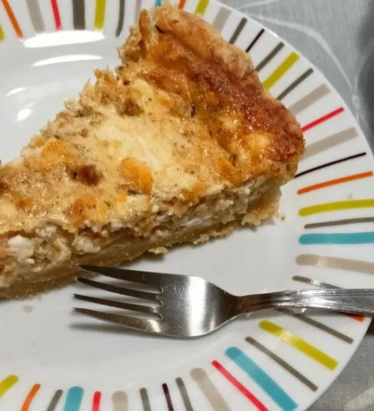 Κις (Quiche) με Τέσσερα Τυριά και Κολοκύθα
