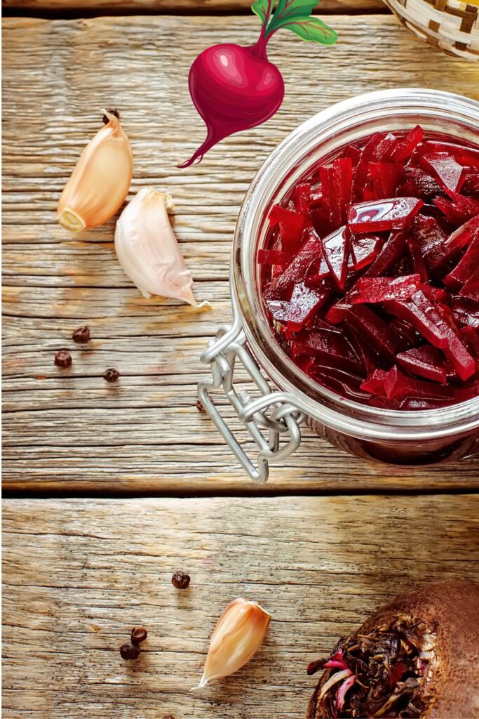 Παντζάρια Τουρσί με τα υλικά τους εικόνα