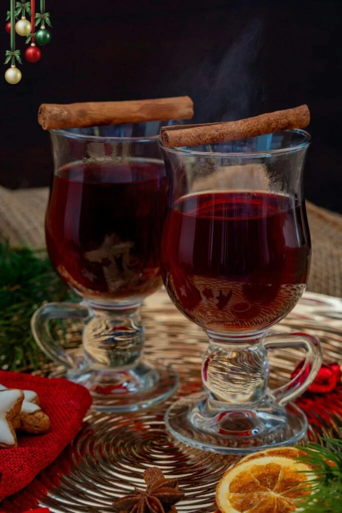 Glühwein - γκλούβάιν Ζεστό Γλυκό Κρασί εικόνα